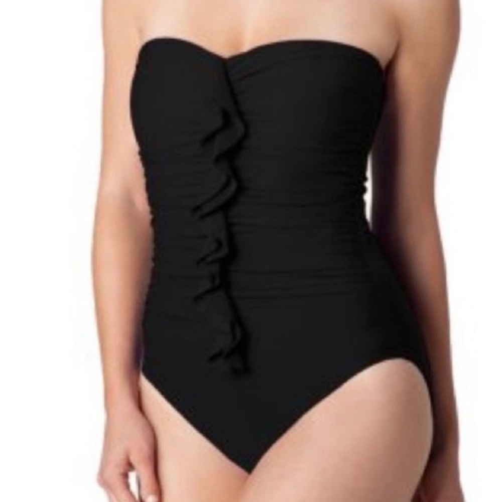 Miraclesuit Black One Piece Swimsuit